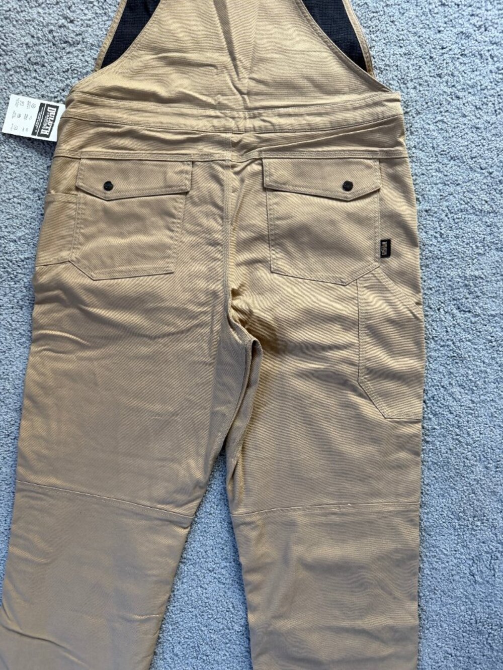 DuluthFlex Fire Hose HD Lined Bib Overalls Men's Sz. 36x32 - New With Tags - Picture 14 of 15